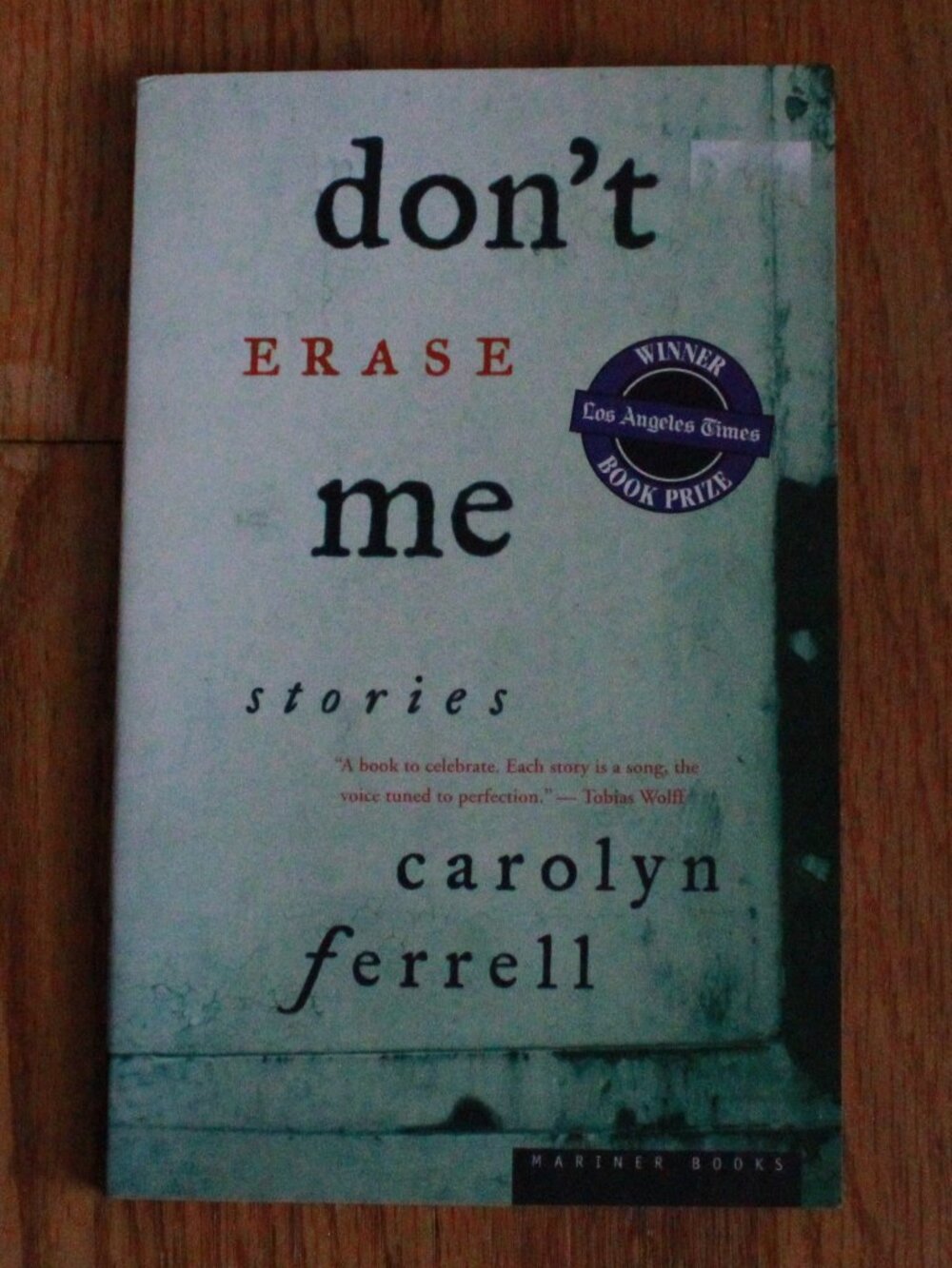 Vintage Houghton Mifflin 1997 "Don't Erase Me" Paperback Book
